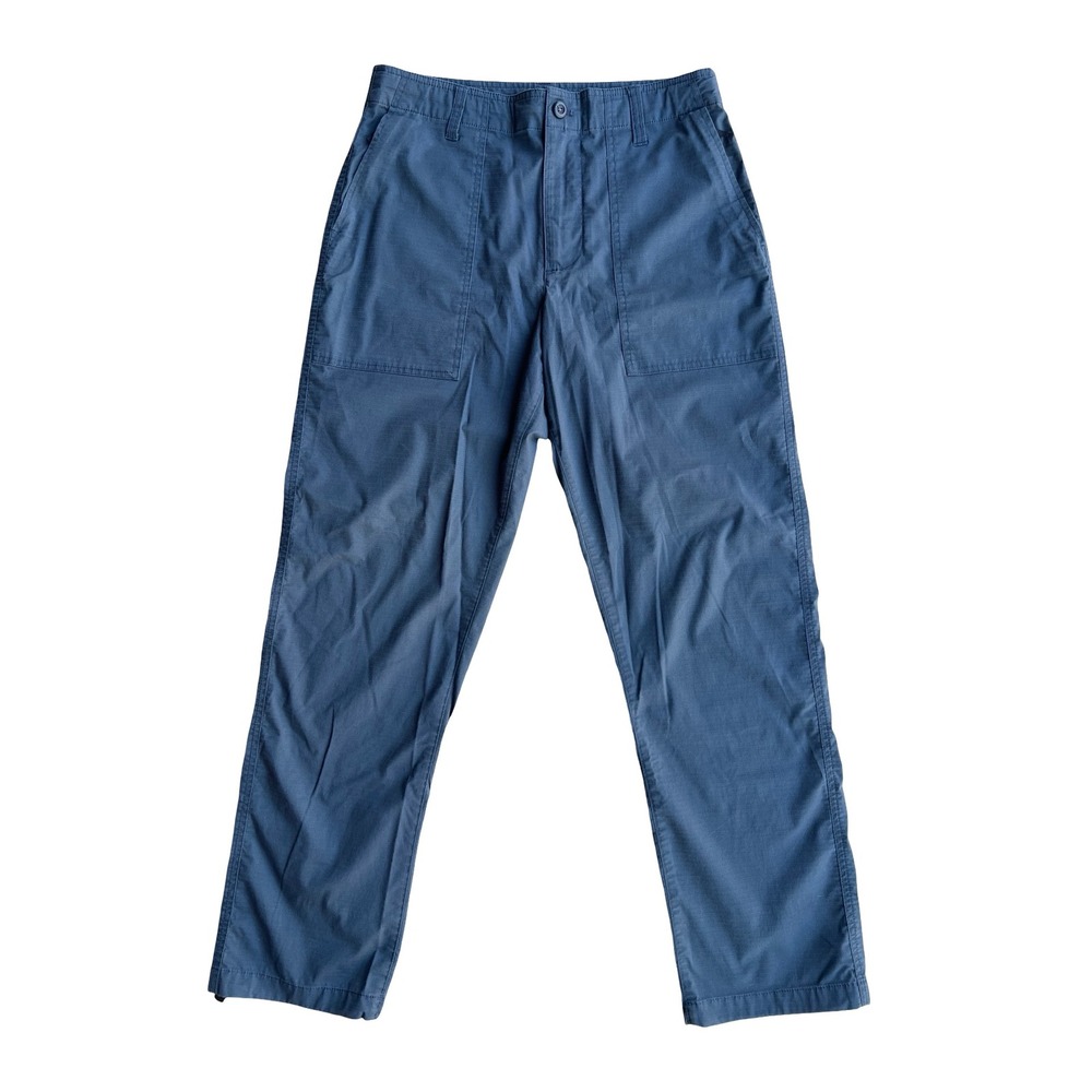 Prana Relaxed Fit Dark Gray Ripstop Outdoor Hiking Pants Mens 32x32 Outdoor Camp